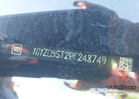 2023 Chevrolet Malibu Fwd 1Lt из США, поврежденный, VIN 1G1ZD5ST2PF248749